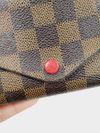 Carteira Louis Vuitton Josephine Damier Èbéne