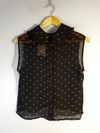 Blusa cropped Andrea Bogosian