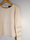 Blusa Lilly Sarti couro