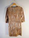 Vestido Cruise couro