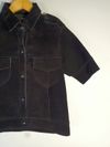 Camisa Andrea Bogosian couro