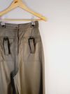 Calça Minimale couro