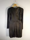 Vestido Animale couro