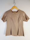 Blusa St Trois couro