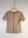 Blusa St Trois couro