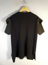 Blusa Andrea Bogosian couro