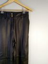 Calça Juliana Sanmartin couro