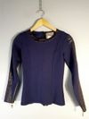 Blusa Juliana Sanmartim couro