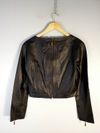 Blusa Dani Scalvenzi couro