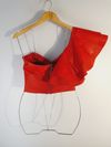 Blusa Juliana Sanmartin couro