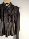 Camisa Tannerie couro