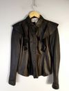 Camisa Tannerie couro