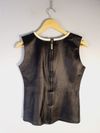 Blusa Tássia Ely couro