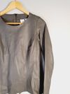 Blusa Tannerie couro