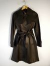 Trench Coat Madre Reina couro