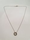 Gargantilha em prata Tiffany & Co. Circle prata