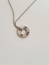 Gargantilha em prata Tiffany & Co. Circle prata