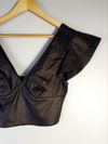Blusa Cruise couro