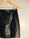 Saia Python couro