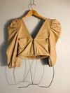 Blusa Chiara couro