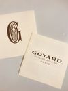 Clutch Goyard Canvas Chevro