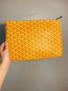 Clutch Goyard Canvas Chevro