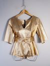 Blusa Tannerie couro
