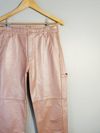 Calça Juliana Sanmartin couro