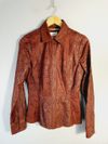 Camisa Liziane Richter couro