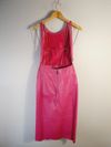 Vestido Juliana Sanmartin couro