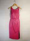 Vestido Juliana Sanmartin couro