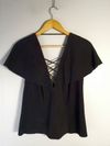 Blusa Verosenso couro