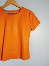 Blusa Juliana Sanmartin couro