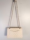 Bolsa Chanel Double Flap Caviar Média