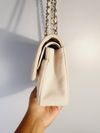 Bolsa Chanel Double Flap Caviar Média