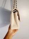 Bolsa Chanel Double Flap Caviar Média