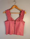 Blusa Tannerie couro