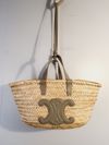 Bolsa Celine Triomphe Ráfia