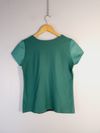 Blusa St Trois couro