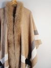 Poncho tricot