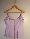 Blusa Muy Guappa couro