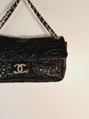 Bolsa Chanel Vinyl Graphic Edge Accordion