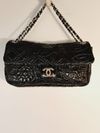 Bolsa Chanel Vinyl Graphic Edge Accordion