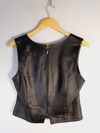 Blusa Minimale couro