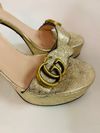 Sandália Gucci Marmont Platform