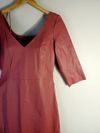 Vestido Liziane Richter couro