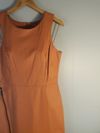 Vestido Saad couro