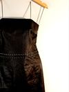 Vestido Carina Duek couro