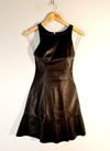 Vestido Suellen Ribeiro couro