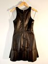 Vestido Suellen Ribeiro couro